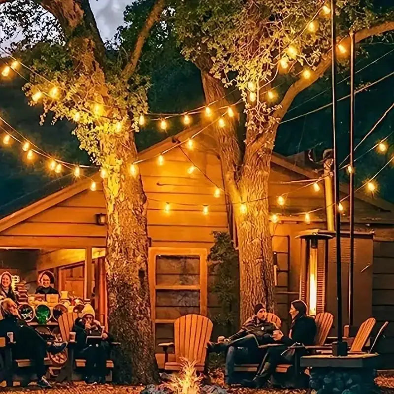 MIMIRGB Outdoor LED String Lights for Patio and Holidays