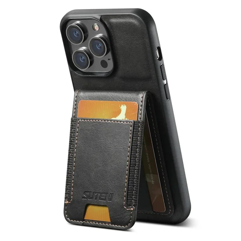 Casespace Leather Wallet Phone Case For iPhone Card Holder