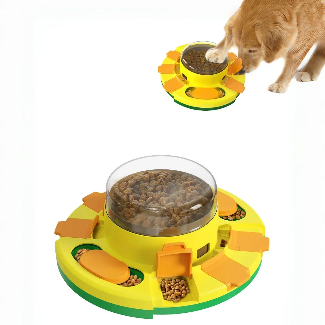 Hign-concerned Dog Puzzle Toy Slow Feeder Dispenser