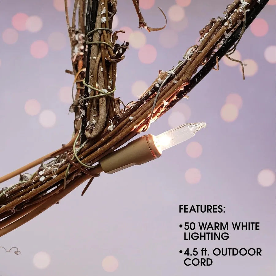 Guangdong Outdoor Rattan Reindeer Christmas LED Light Decoration