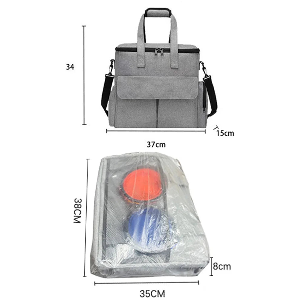 TWISTER.CK Dog Travel Backpack With Food Bags Bowls