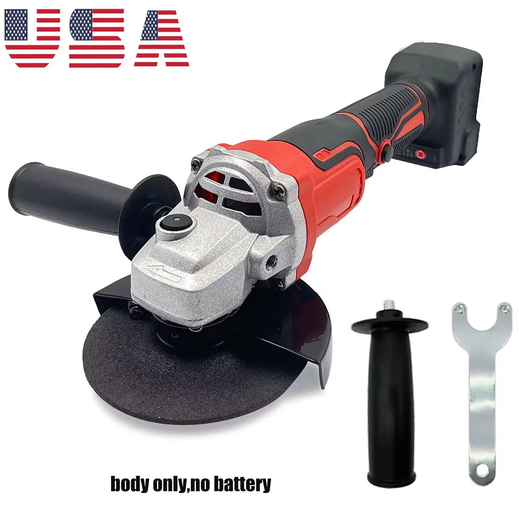 Milwaukee Compatible Brushless Angle Grinder Cordless Tool