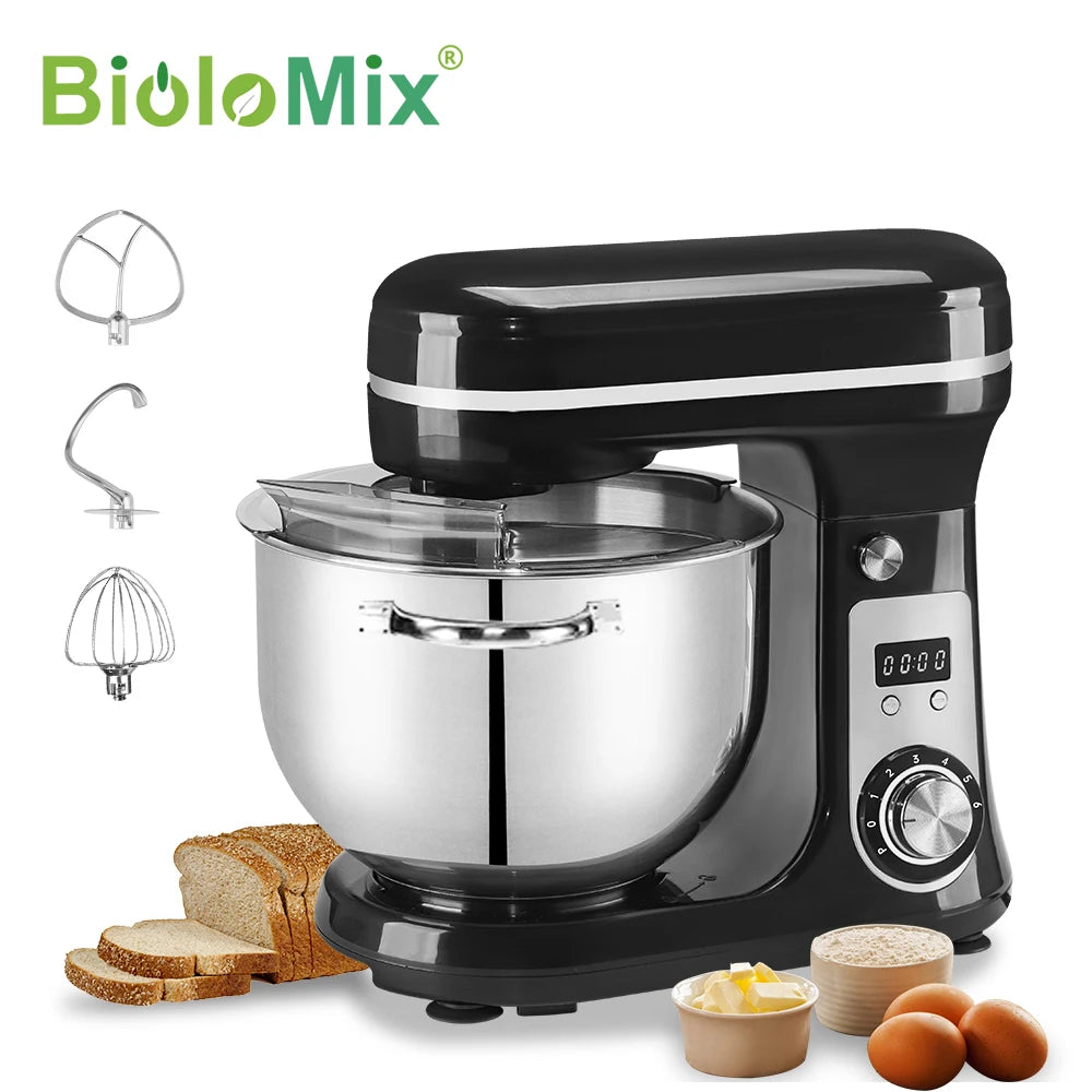 Biolomix Kitchen Stand Mixer And Blender Quiet 6 Speed