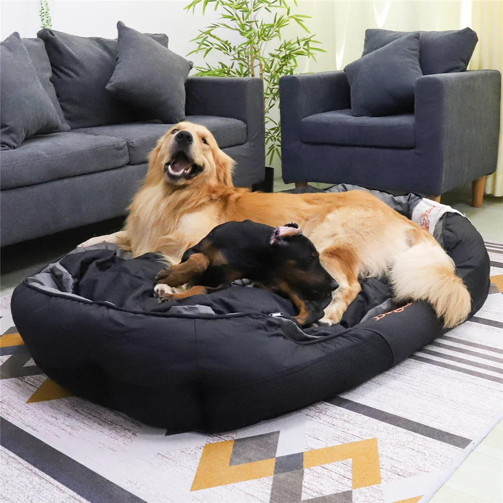 BINGOPAWCN All Season Calming Dog Bed With Oxford Cover