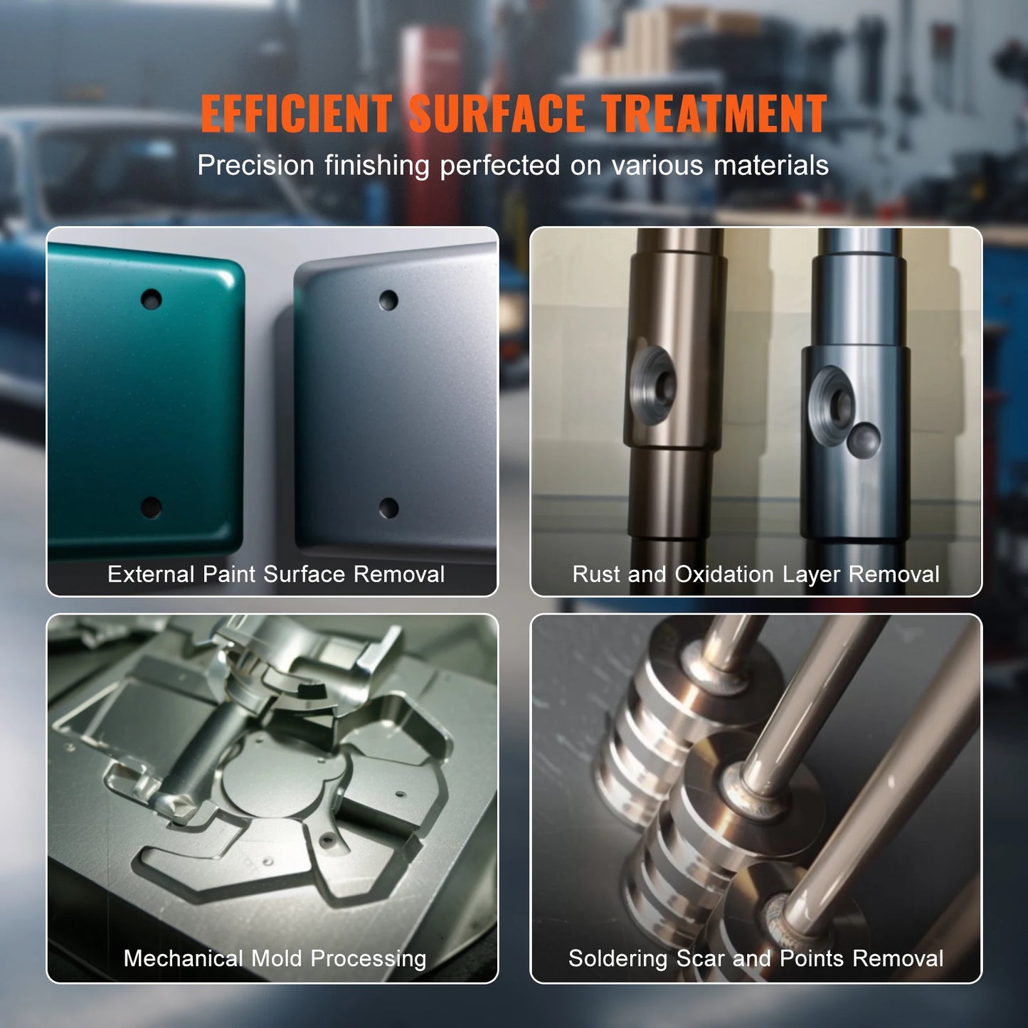 Succebuy Sandblasting Cabinet Benchtop Portable Sand Blaster With Gun Nozzles