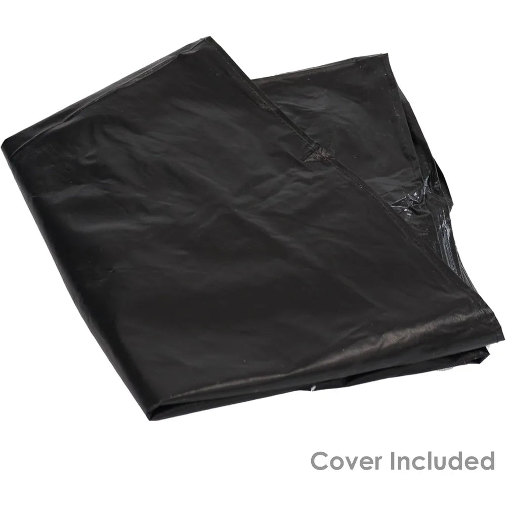 Heavy Duty Steel Cauldron Fire Pit With Spark Screen