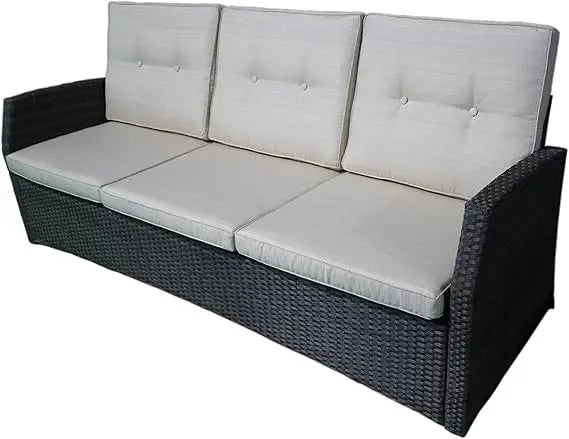 Joanne Outdoor Wicker Sofa Set For Modern Patio Collection