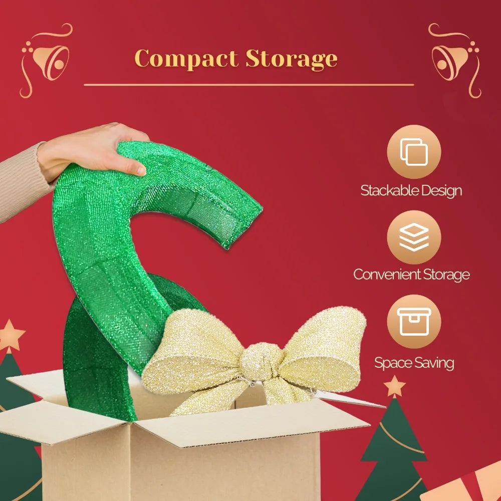 Guangdong Pre-Lit Indoor Outdoor Christmas Wreath With LED Lights