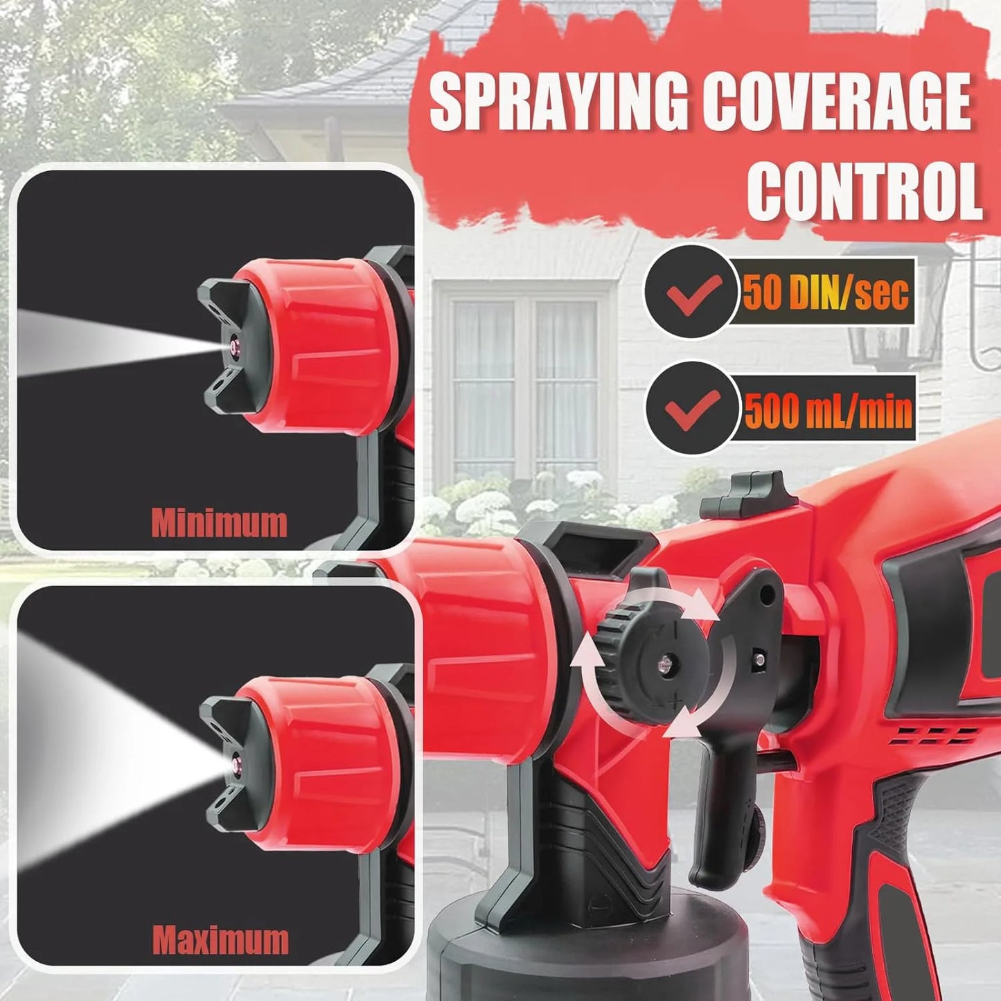 Cup Cordless HVLP Paint Sprayer Milwaukee M18 18V Tool