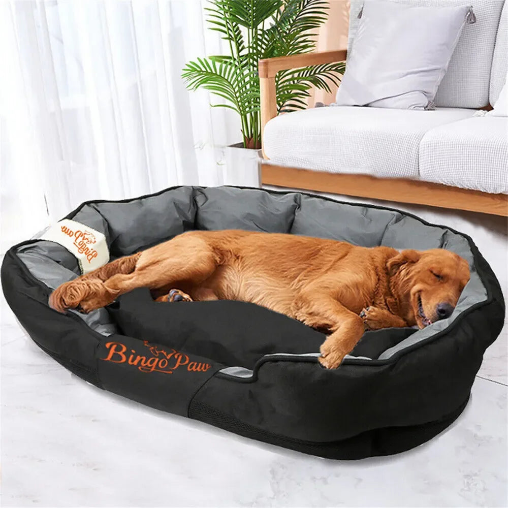 BINGOPAWCN All Season Calming Dog Bed With Oxford Cover