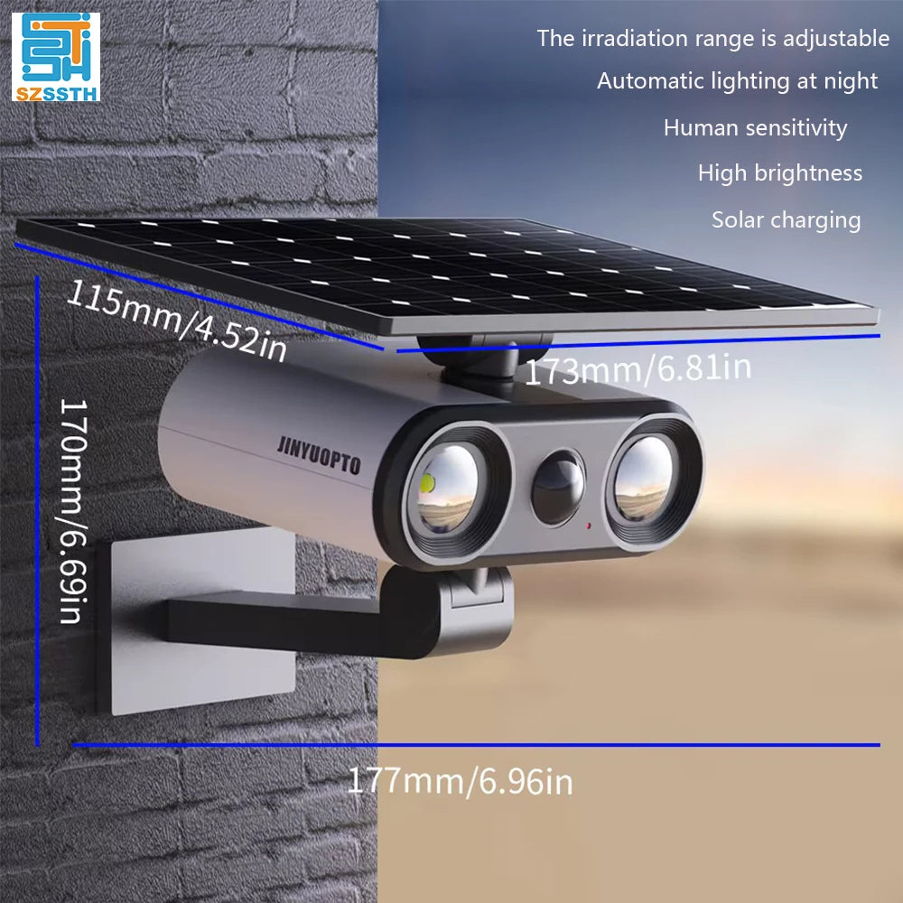 Solar Lamp IP65 Waterproof PIR Motion Sensor For Garage