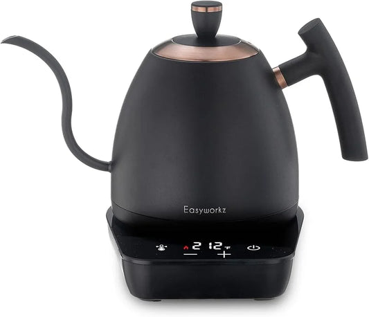 Easyworkz Temperature Controlled Electric Gooseneck Kettle Stainless Steel