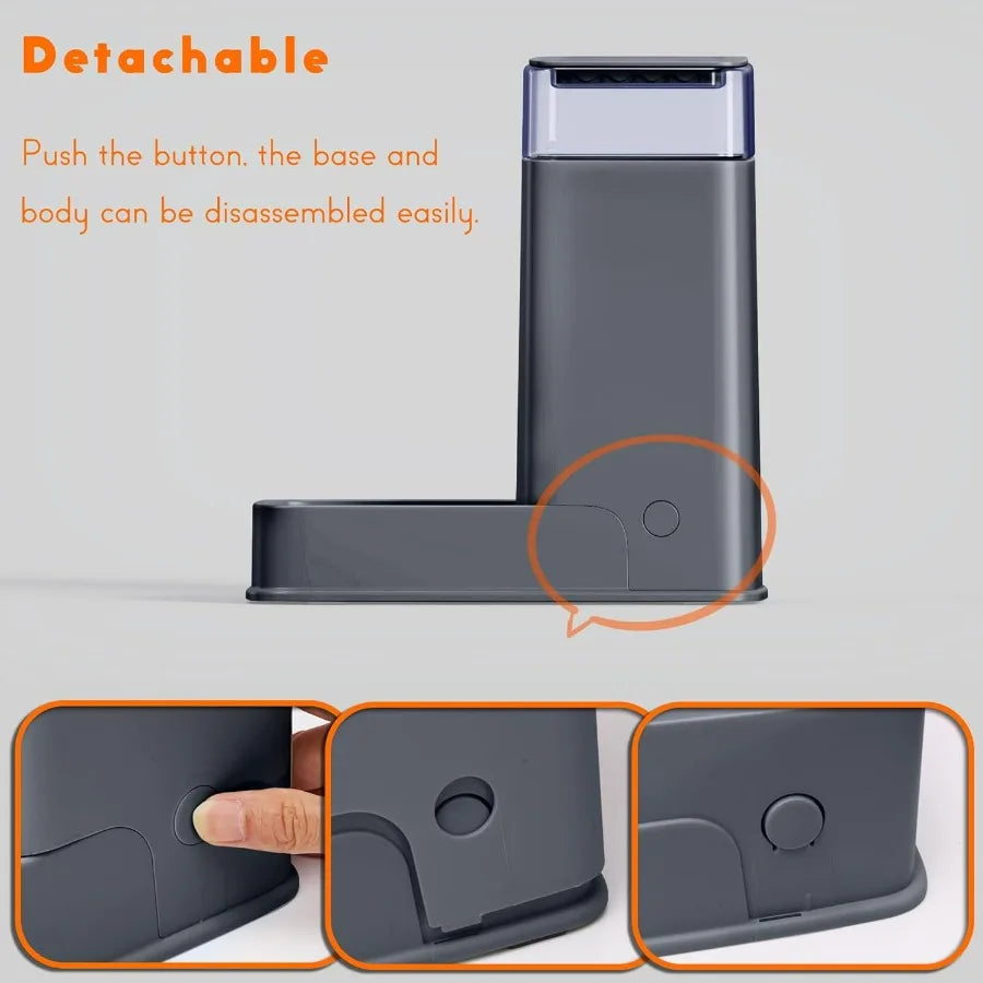 Hipidog Automatic Pet Feeder And Waterer Dispenser Set